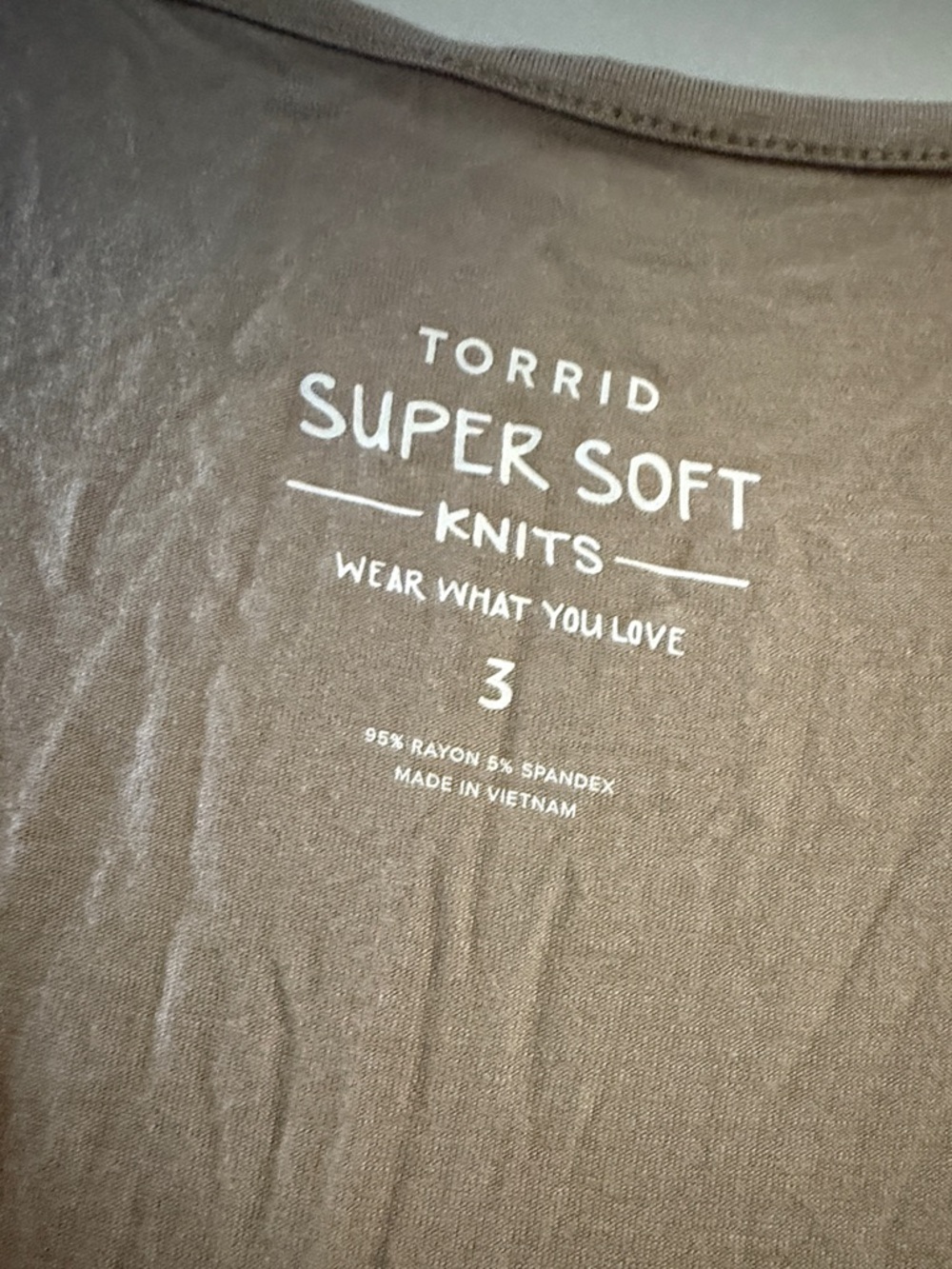 Women's Scoop Neck Tank Top in Taupe - Super Soft - Picture 2 of 5